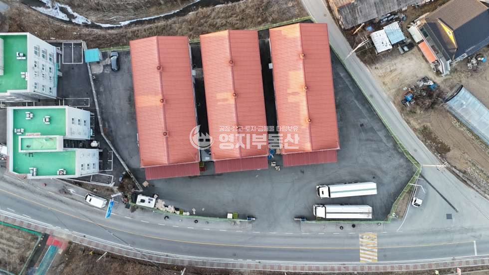 경기 이천시 마장면 이천공장창고 300평 임대/덕평ic대로변 월세 매물번호 10010 사진 1